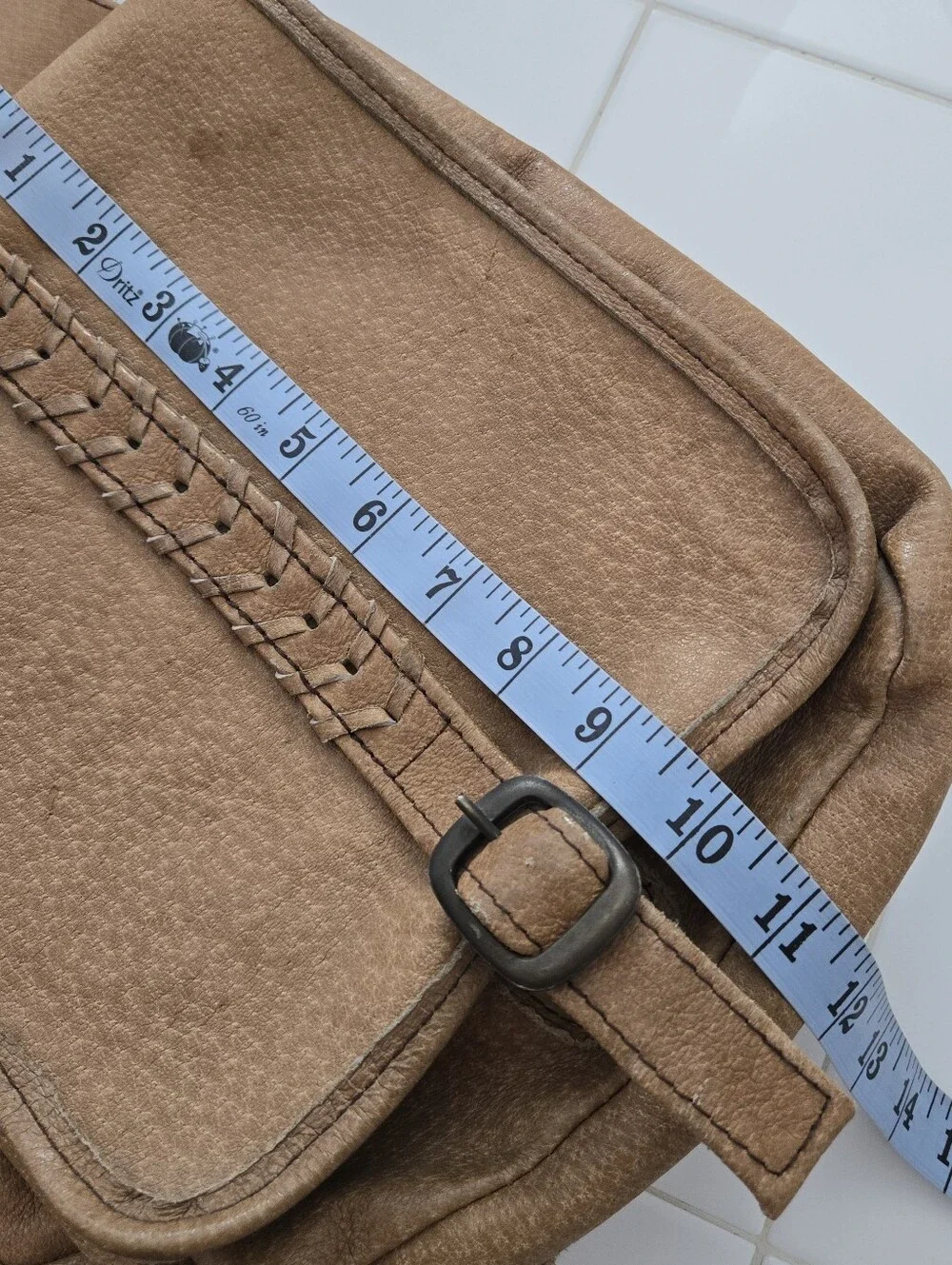 YAK PAK Leather Saddle Bag Vintage